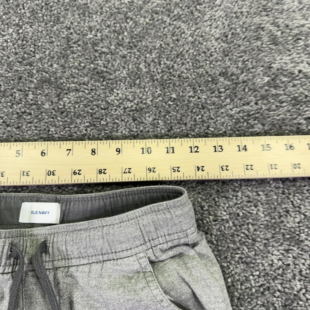 Old Navy Pants Kids 8 Gray Jogger Elastic Waist Drawstring Twill Lounge Casual